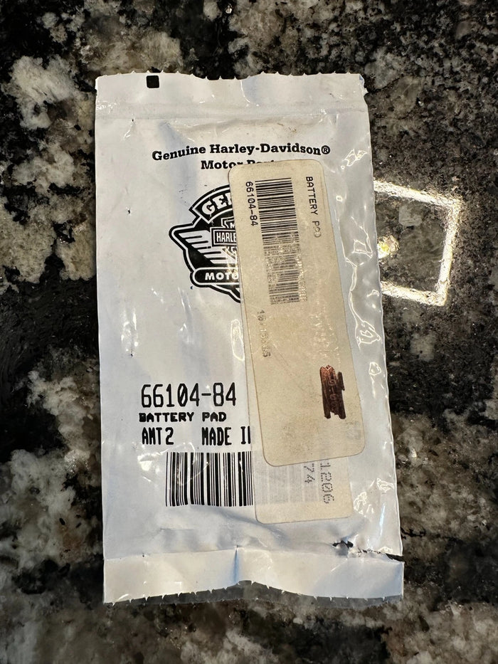 NOS Harley Davidson Battery Pad 66104-84