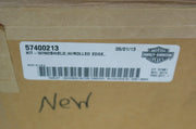 New Genuine OEM Harley Davidson Windshield Kit w/ rolled edge 57400213