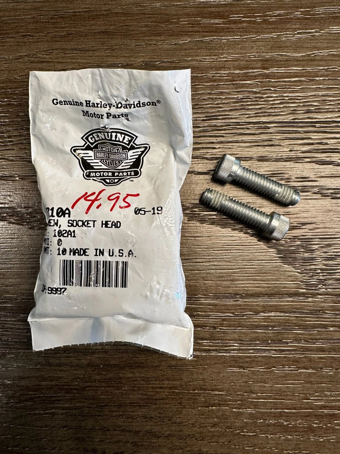 Lot Of 2 NOS Harley Davidson Socket Head Screw 3210A