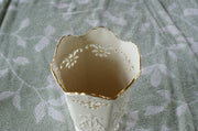 Vintage Lenox Medium Vase Langtry 8.75" 24kt Gold Trim Collectible