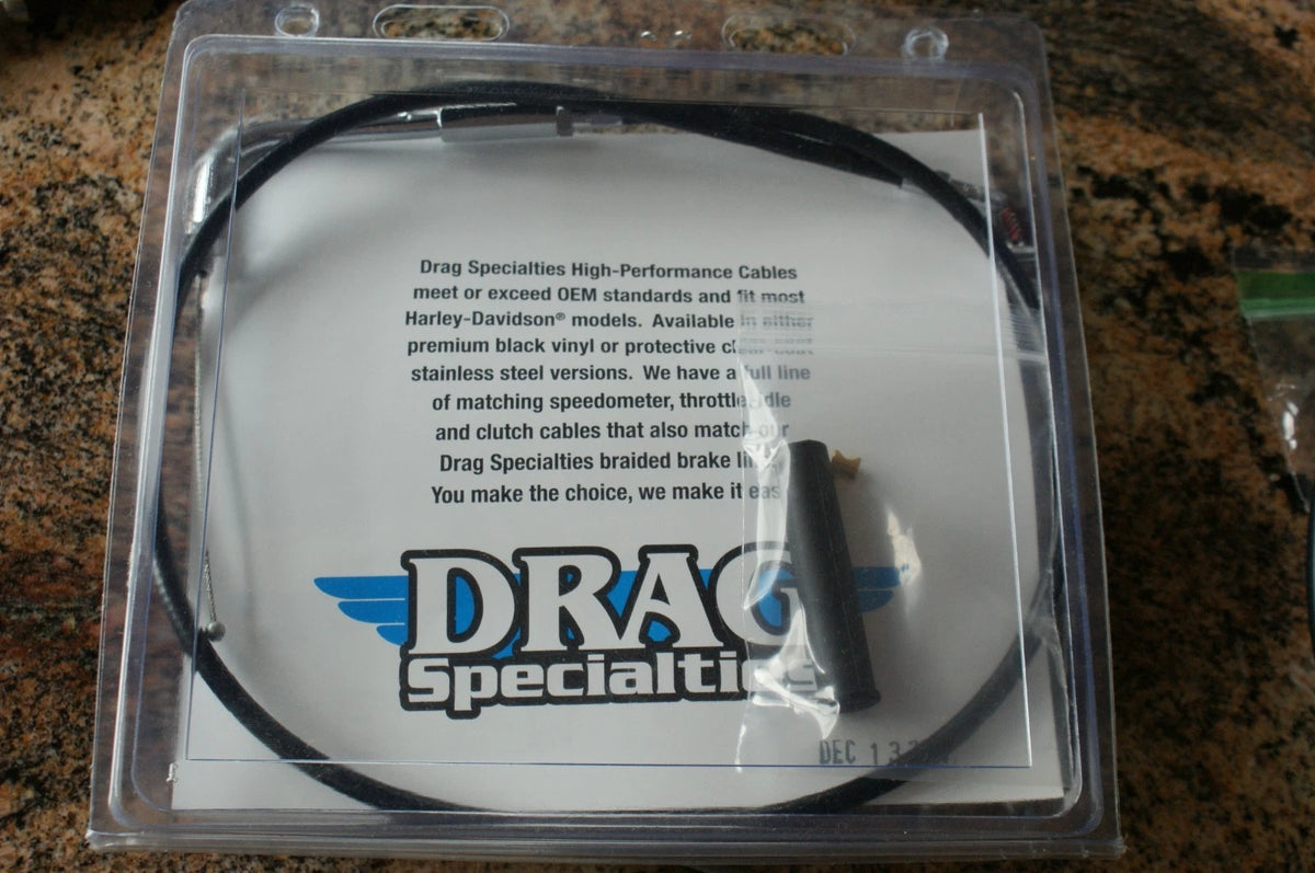 Drag specialties Harley Davidson 30" Black Vinyl Idle cable 0651-0152