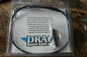 Drag specialties Harley Davidson 30" Black Vinyl Idle cable 0651-0152