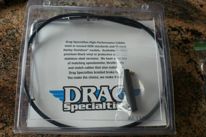 Drag specialties Harley Davidson 30" Black Vinyl Idle cable 0651-0152
