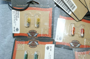Harley Davidson Bulb swap meet grab bag 25 Packages 50 bulbs MutliColor 75203-01