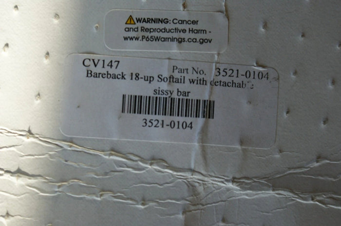 Cycle Visions - CV-147 - BareBacks Saddlebag detach kit - OPENED PACKAGE