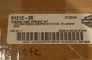 NOS Harley-Davidson V-ROD VRSC Chrome cast upright 51212-05