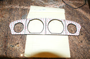Inner fairing Dash Board Gauge bezel Metal Black 4 Harley Davidson