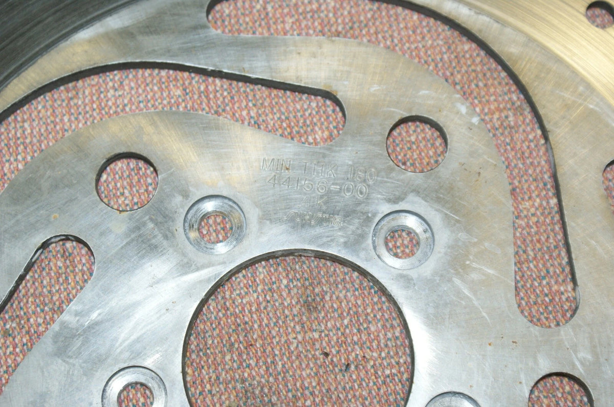 2005 Harley Davidson Heritage 18k miles Front Left Brake Disc Rotor used NICE!