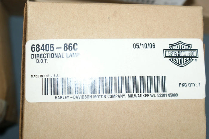 Genuine Harley Davidson turn signal 68406-86