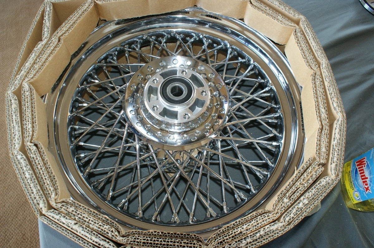 NOS Genuine Harley Davidson 80 spoke 16 x 3 Front wheel 42958-04