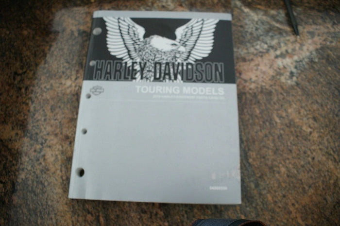 Genuine 2019 Harley Davidson touring models parts catalog 94000558