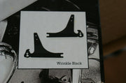Genuine OEM Harley Davidson Detachable Side plate Kit XL Wrinkle BLACK 53609-01
