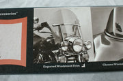 NOS Genuine Harley-Davidson windshield trim FXDWG FXSTC 58363-95