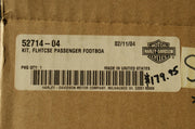 NOS Genuine Harley Davidson CHROME passenger floorboard mount kit 52714-04