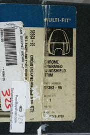 NOS Genuine Harley-Davidson windshield trim FXDWG FXSTC 58363-95
