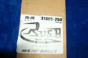 Rush Slip On 4" Big Louie Chrome Muffler 31905-225 RH For Harley Touring "DING"