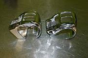 Chrome Switch Housing / master cylinder cover kit Harley Davidson Touring