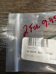 Lot Of 2 NOS Harley Davidson Hex Head Screw 3802W