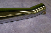 Universal kick up Cocktail 21" muffler megaphone vintage Harley size 1-3/4" in