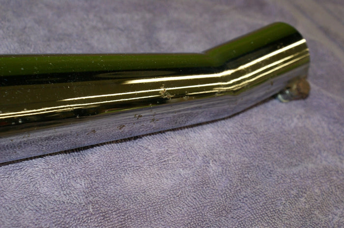 Universal kick up Cocktail 21" muffler megaphone vintage Harley size 1-3/4" in