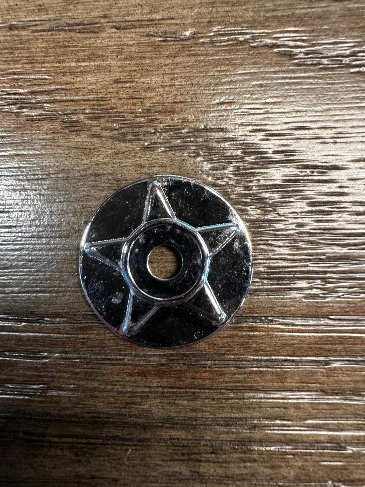 NOS Harley Davidson Chrome Star Washer 93009-77