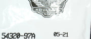 Genuine OEM Harley Davidson push in air line fitting 54320-97