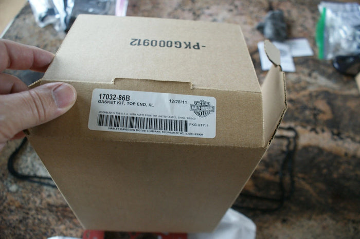 New Genuine Harley Davidson Top End Gasket Set XL 17032-86B