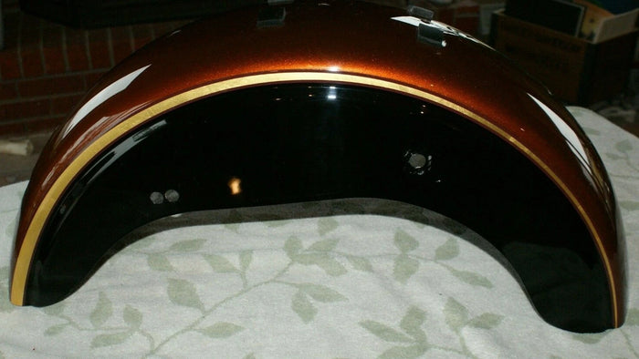 2008 Harley Davidson 105th Rear Fender FXDSE2 Mongoose Black Cooper used NICE!!