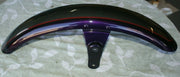 HARLEY-DAVIDSON Front fender Black & Steel Amethyst used BEAUTIFUL! FXSTD 59759-04BNV