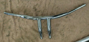 Drag Specialties 1.5" Big Buffalo Handlebars for Harley T-Bar used Tweaked!