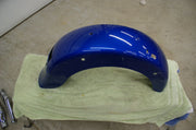 Harley Davidson Touring Rear Fender pacific Blue Straight scratches nicks